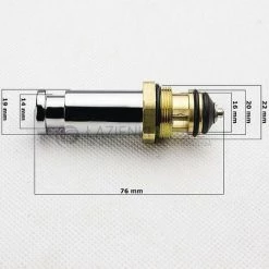 Inverseur De Rechange Pour Mitigeurs Bain Paffoni ZDEV090CR | Déviateur 5 Inverseur De Rechange Pour Mitigeurs Bain Paffoni ZDEV090CR | Déviateur -PAFFONI Soldes 10330660 2