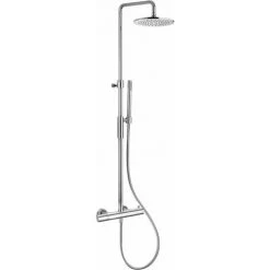 Colonne De Douche Réglable Complète Paffoni Birillo ZCOL646LIQ | Chromé - Chromé