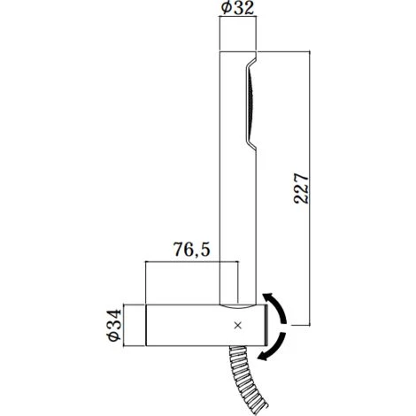 Set De Douche Externe Avec Paffoni Flexible De 1500 Mm ZDUP054CR | Chromé - Chromé 4 Set De Douche Externe Avec Paffoni Flexible De 1500 Mm ZDUP054CR | Chromé - Chromé – Image 2