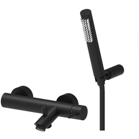 Paffoni Light - Set Mitigeur Bain/ Douche Noir Mat (LIG023NO) 3 Paffoni Light - Set Mitigeur Bain/ Douche Noir Mat (LIG023NO)