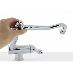 Robinet Rabattable Rétro Chromé Paffoni GASTON - Chromé -PAFFONI Soldes 14360310 3