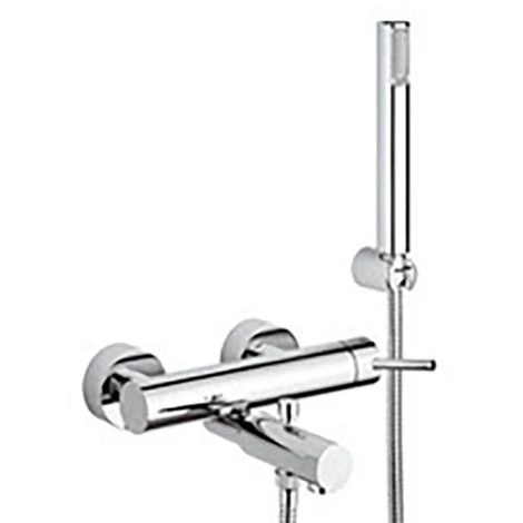 Mitigeur Bain Avec Set De Douche Paffoni Birillo Art. BI023LCR 4 Mitigeur Bain Avec Set De Douche Paffoni Birillo Art. BI023LCR – Image 2