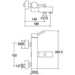 Mitigeur Bain Avec Set De Douche Paffoni Birillo Art. BI023LCR 7 Mitigeur Bain Avec Set De Douche Paffoni Birillo Art. BI023LCR -PAFFONI Soldes 18063049 3
