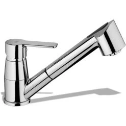 Mitigeur évier Monotrou Avec Douchette 2 Jets. Modèle RED183CR De Paffoni