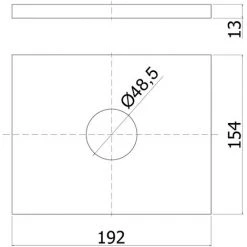 Ensemble Externe Mitigeur De Douche à Encastrer 2 Sorties Paffoni Tango Inverseur à Bouton Poussoir Et Plaque Abs -PAFFONI Soldes 18063386 2