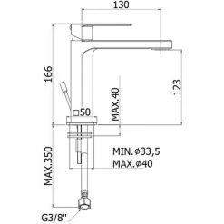 Mitigeur Lavabo Paffoni Tango Sans Vidage Avec Mousseur M24x1 -PAFFONI Soldes 18063415 2
