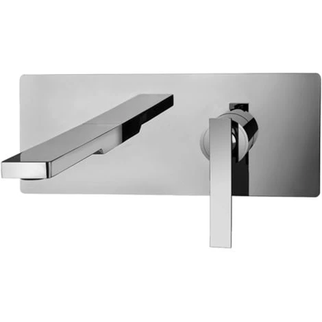 Paffoni Elys Mitigeur Lavabo à Encastrer Avec Bec Et Mousseur M24x1- L. 240 Millimètres 3 Paffoni Elys Mitigeur Lavabo à Encastrer Avec Bec Et Mousseur M24x1- L. 240 Millimètres