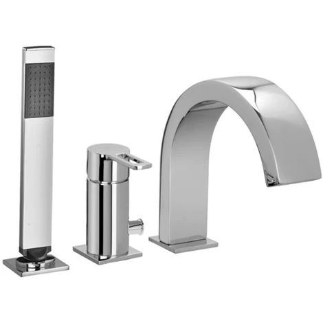 Paffoni Ringo West Mitigeur De Baignoire Avec Inverseur Et Bec Cascade à 3 Trous 3 Paffoni Ringo West Mitigeur De Baignoire Avec Inverseur Et Bec Cascade à 3 Trous