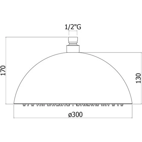 Paffoni Baltimora Pommeau De Douche Anticalcaire Chromé Noir Diamètre 300 Mm 4 Paffoni Baltimora Pommeau De Douche Anticalcaire Chromé Noir Diamètre 300 Mm – Image 2