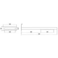 Ensemble De Douche Paffoni Avec Pomme De Douche Cascade Rectangulaire Confortable -PAFFONI Soldes 18081375 3