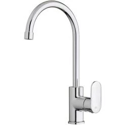 Mélangeur De Cuisine Avec Bec Pivotant Paffoni Candy CA181CR Professional