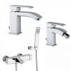 Mitigeur De Salle De Bain Paffoni Level, Lavabo, Bidet Et Baignoire Avec Duplex -PAFFONI Soldes 18153438 1
