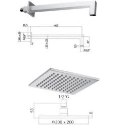Ensemble De Douche Paffoni Level Avec Mitigeur Intégré Avec Inverseur, Pommeau De Douche Et Douchette -PAFFONI Soldes 18153441 3