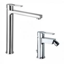 Paffoni Ringo Mitigeur Lavabo Haut + Bidet Avec Bonde 6 Paffoni Ringo Mitigeur Lavabo Haut + Bidet Avec Bonde -PAFFONI Soldes 18153459 2