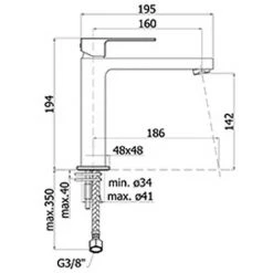 Mitigeur Lavabo Moyen Paffoni Effe Sans Vidage 9 Mitigeur Lavabo Moyen Paffoni Effe Sans Vidage -PAFFONI Soldes 18176337 4