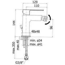 Mitigeur De Bidet Paffoni Effe Sans Vidage 5 Mitigeur De Bidet Paffoni Effe Sans Vidage -PAFFONI Soldes 18232024 2