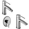 Mitigeur Lavabo Paffoni Berry Avec Bonde, Bidet Avec Bonde Et Douche -PAFFONI Soldes 18525551 1