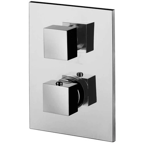 Paffoni Mod. LEVEL Mitigeur Thermostatique De Douche à Encastrer Avec Inverseur LEQ518CR 3 Paffoni Mod. LEVEL Mitigeur Thermostatique De Douche à Encastrer Avec Inverseur LEQ518CR