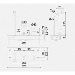 Paffoni Steel Mitigeur Bain à Encastrer Sans Set De Douche -PAFFONI Soldes 18525633 3