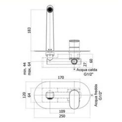 Mitigeur De Lavabo à Encastrer Paffoni Candy -PAFFONI Soldes 18525739 3
