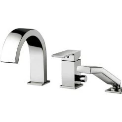 Paffoni Elle Mitigeur Baignoire Avec Set De Douche Et Bec