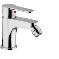 Mitigeur De Bidet Paffoni Blu En Laiton Chromé Poli Avec Bonde