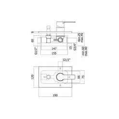 Mitigeur De Douche à Encastrer Paffoni Red Avec Inverseur Automatique 5 Mitigeur De Douche à Encastrer Paffoni Red Avec Inverseur Automatique -PAFFONI Soldes 19857933 2