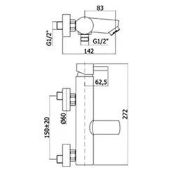 Paffoni Stick Mitigeur Lavabo Avec Bonde, Bidet Avec Bonde Et Baignoire 9 Paffoni Stick Mitigeur Lavabo Avec Bonde, Bidet Avec Bonde Et Baignoire -PAFFONI Soldes 19857963 4