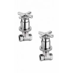Robinet Encastré Pour Douche 1/2 "G Connexion Paffoni Quattro QTV010CR | Chromé - 1 Sortie - Chromé