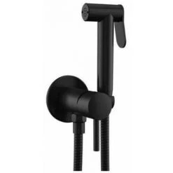 Ensemble Bidet Encastrable Avec Mitigeur Et Douche Paffoni ZDUP110 | Noir Mat - Noir Mat