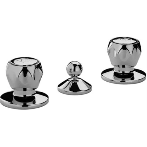Mitigeur Bidet Complet 3 Trous Paffoni Danubio DA116 | Chromé - Chromé 3 Mitigeur Bidet Complet 3 Trous Paffoni Danubio DA116 | Chromé - Chromé