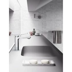 Mitigeur De Lavabo En Laiton Avec Levier Incliné Paffoni Tilt TI071 | Chromé - Sans Vidage - Chromé -PAFFONI Soldes 47357240 2