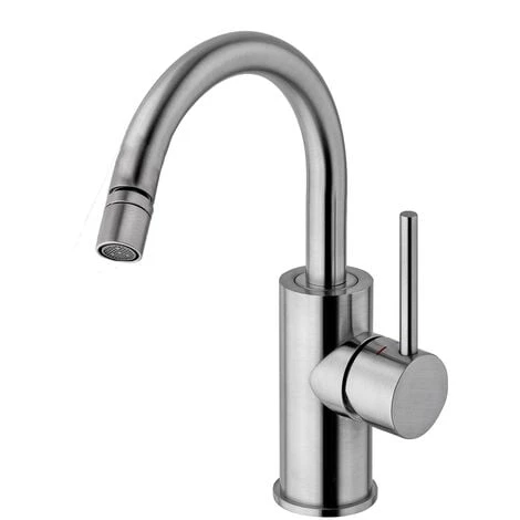 Mitigeur De Bidet En Laiton Sans Vidage Avec Bec Pivotant Paffoni Light Effet Satiné 3 Mitigeur De Bidet En Laiton Sans Vidage Avec Bec Pivotant Paffoni Light Effet Satiné