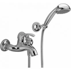 Mitigeur Bain/douche Avec Déviateur Paffoni Flavia FA024 | Chromè-or - FLAVIA - Chromè-or