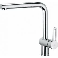 Mitigeur D'évier De Cuisine Avec Douche CoulissantePaffoni Ringo RIN185CR-RIN185NO | Chromé - RINGO - Chromé