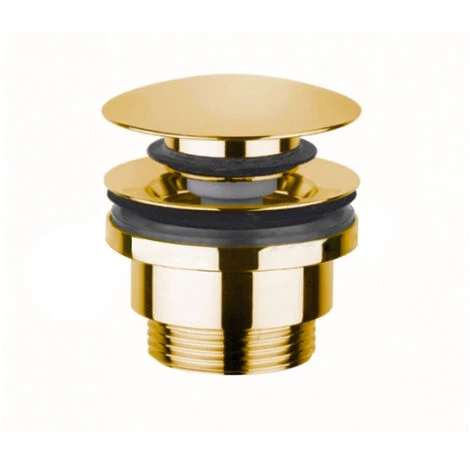 Bonde Clic-clac Pour Lavabos Avec Trop-plein Paffoni Light Exclusive Edition Version Honey Gold 3 Bonde Clic-clac Pour Lavabos Avec Trop-plein Paffoni Light Exclusive Edition Version Honey Gold