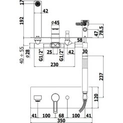 Mitigeur Pour Baignoire Intégré Paffoni Ringo RIN001CR-RIN001NO | Chromé - RINGO - Chromé 5 Mitigeur Pour Baignoire Intégré Paffoni Ringo RIN001CR-RIN001NO | Chromé - RINGO - Chromé -PAFFONI Soldes 5008942 2