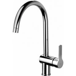 Mitigeur D'évier De Cuisine Paffoni Ringo - West RIN180-WS180 | Chromé - WEST - Chromé