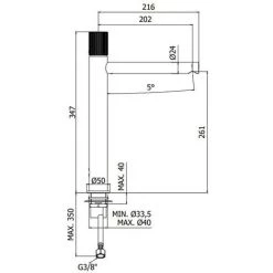 Mitigeur Lavabo Haut Avec Vidage Paffoni Jo Chromé Clic-clac -PAFFONI Soldes 50947054 2