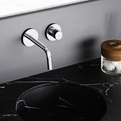 Mitigeur Lavabo à Encastrer Avec Bec De 24,8 Cm Paffoni Jo Chromé -PAFFONI Soldes 50947059 3