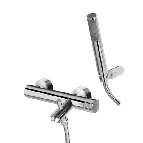 Mitigeur Bain Extérieur Avec Douchette Et Support Articulé Paffoni Jo Chromé 3 Mitigeur Bain Extérieur Avec Douchette Et Support Articulé Paffoni Jo Chromé