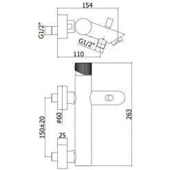 Mitigeur Bain Extérieur Avec Douchette Et Support Articulé Paffoni Jo Chromé 5 Mitigeur Bain Extérieur Avec Douchette Et Support Articulé Paffoni Jo Chromé -PAFFONI Soldes 50947064 2