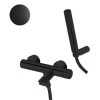 Mitigeur Bain Extérieur Avec Douchette Et Support Articulé Paffoni Jo Matt Black 2 Mitigeur Bain Extérieur Avec Douchette Et Support Articulé Paffoni Jo Matt Black -PAFFONI Soldes 50947073 1