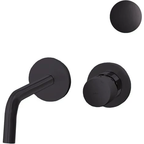 Mitigeur Lavabo à Encastrer Avec Bec De 24,8 Cm Paffoni Jo Matt Black 3 Mitigeur Lavabo à Encastrer Avec Bec De 24,8 Cm Paffoni Jo Matt Black