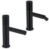 Ensemble De Mitigeurs Lavabo Et Bidet Avec Vidage Clic-clac Paffoni Jo Matt Black -PAFFONI Soldes 50947085 1