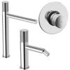 Ensemble De Mitigeurs Haut Lavabo-bidet-douche Paffoni Jo Chrome