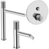 Ensemble De Mitigeurs Haut Lavabo-bidet-douche Avec Inverseur Paffoni Jo Cromato 1 Ensemble De Mitigeurs Haut Lavabo-bidet-douche Avec Inverseur Paffoni Jo Cromato -PAFFONI Soldes 50947110 1