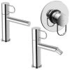 Paffoni Jocker Ensemble Chromé De Mitigeurs Lavabo, Bidet Et Douche -PAFFONI Soldes 50947126 1