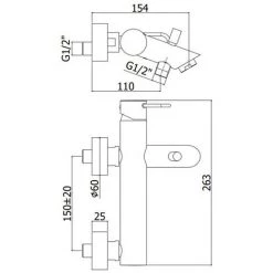 Mitigeur Bain Extérieur Avec Douchette Et Support Articulé Paffoni Jocker Chromé -PAFFONI Soldes 50947136 2