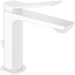 Mitigeur Lavabo Avec Vidage Automatique Paffoni Tilt Bianco Opaco -PAFFONI Soldes 50947142 3